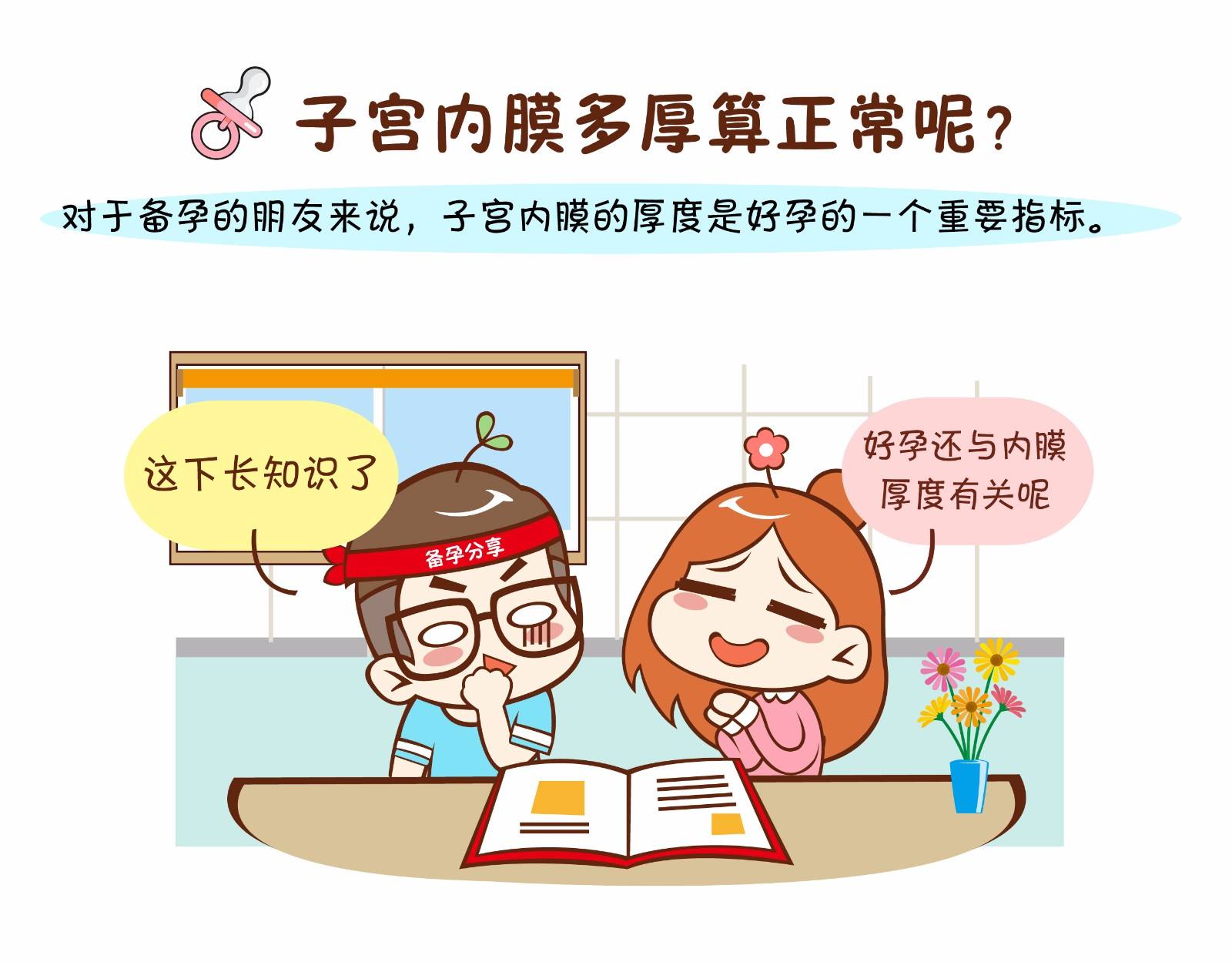 子宫内膜厚度多少才最适合做试管婴儿
